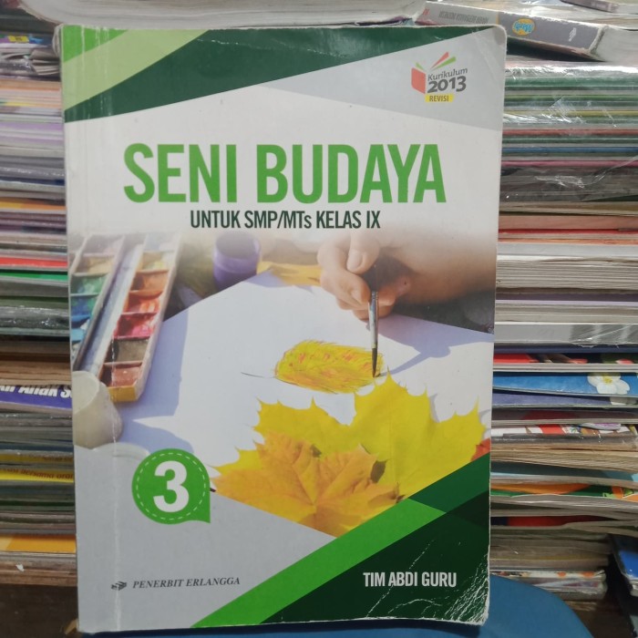 Detail Buku Seni Budaya Kelas 9 Penerbit Erlangga Nomer 30