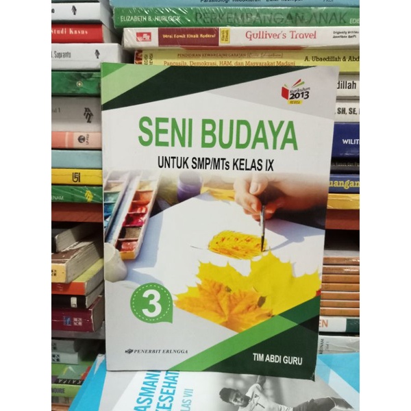 Detail Buku Seni Budaya Kelas 9 Penerbit Erlangga Nomer 43