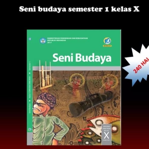 Detail Buku Seni Budaya Kelas X Semester 1 Nomer 39