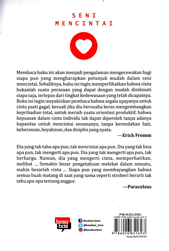 Detail Buku Seni Mencintai Nomer 6