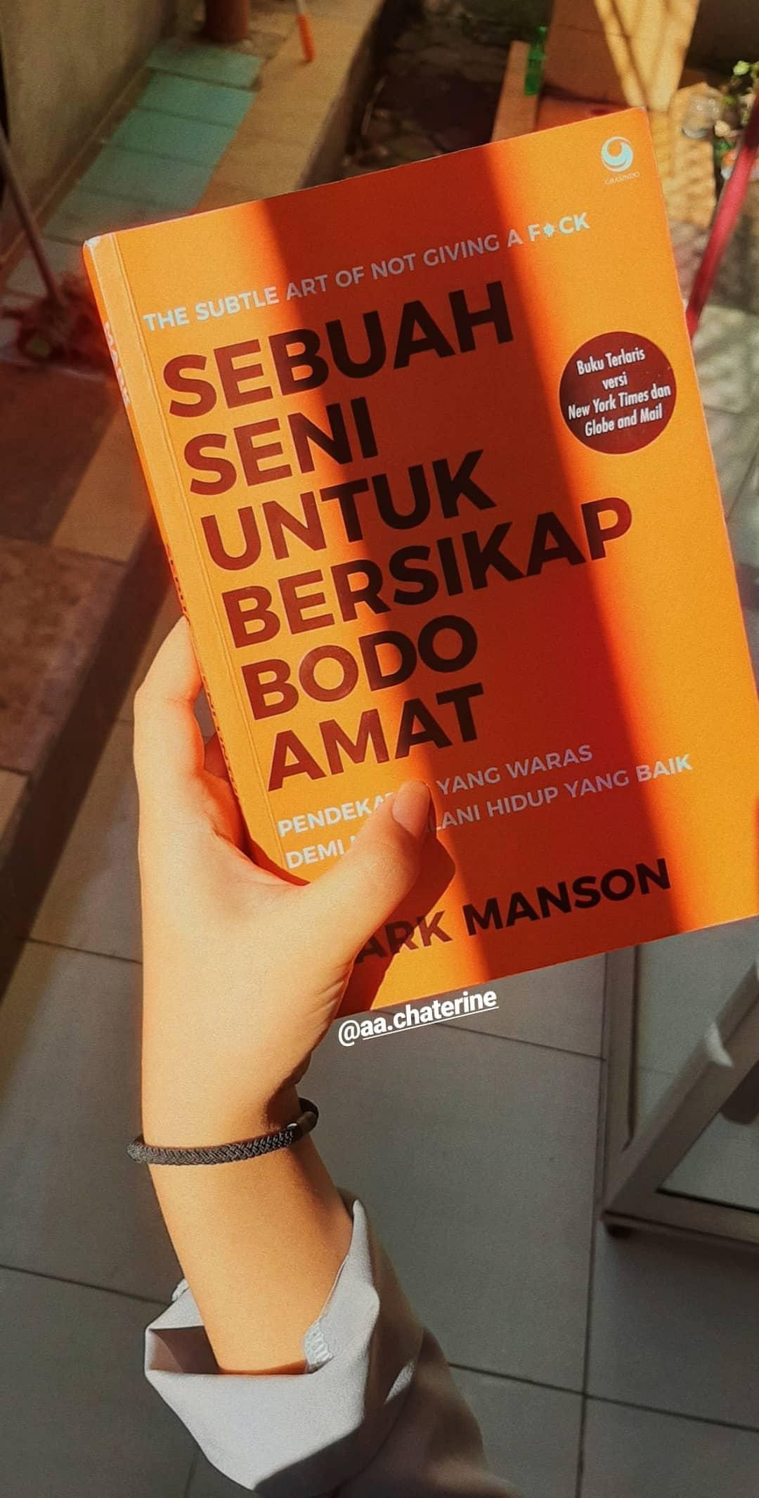 Detail Buku Seni Untuk Bersikap Bodo Amat Nomer 38