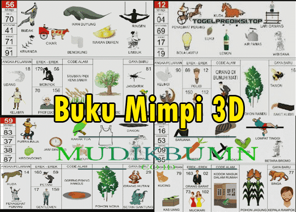 Detail Buku Seribu Mimpi 3d Abjad Nomer 23