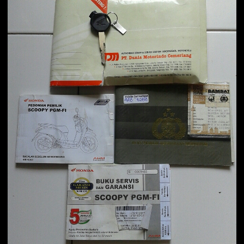 Detail Buku Service Honda Scoopy Nomer 32