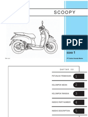 Detail Buku Service Honda Scoopy Nomer 46