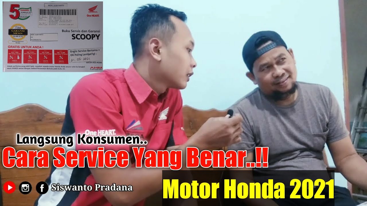 Detail Buku Servis Motor Honda Nomer 46