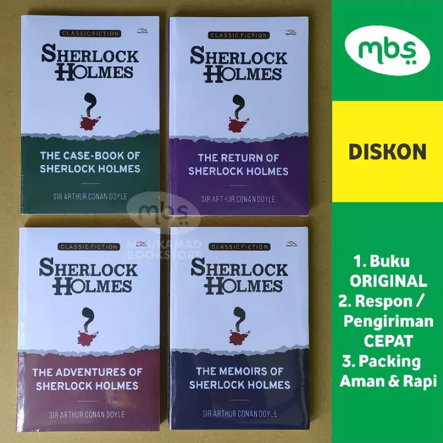 Detail Buku Sherlock Holmes Nomer 43