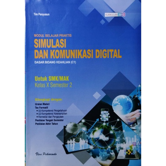 Detail Buku Simulasi Dan Komunikasi Digital Kelas 10 C1 Nomer 30