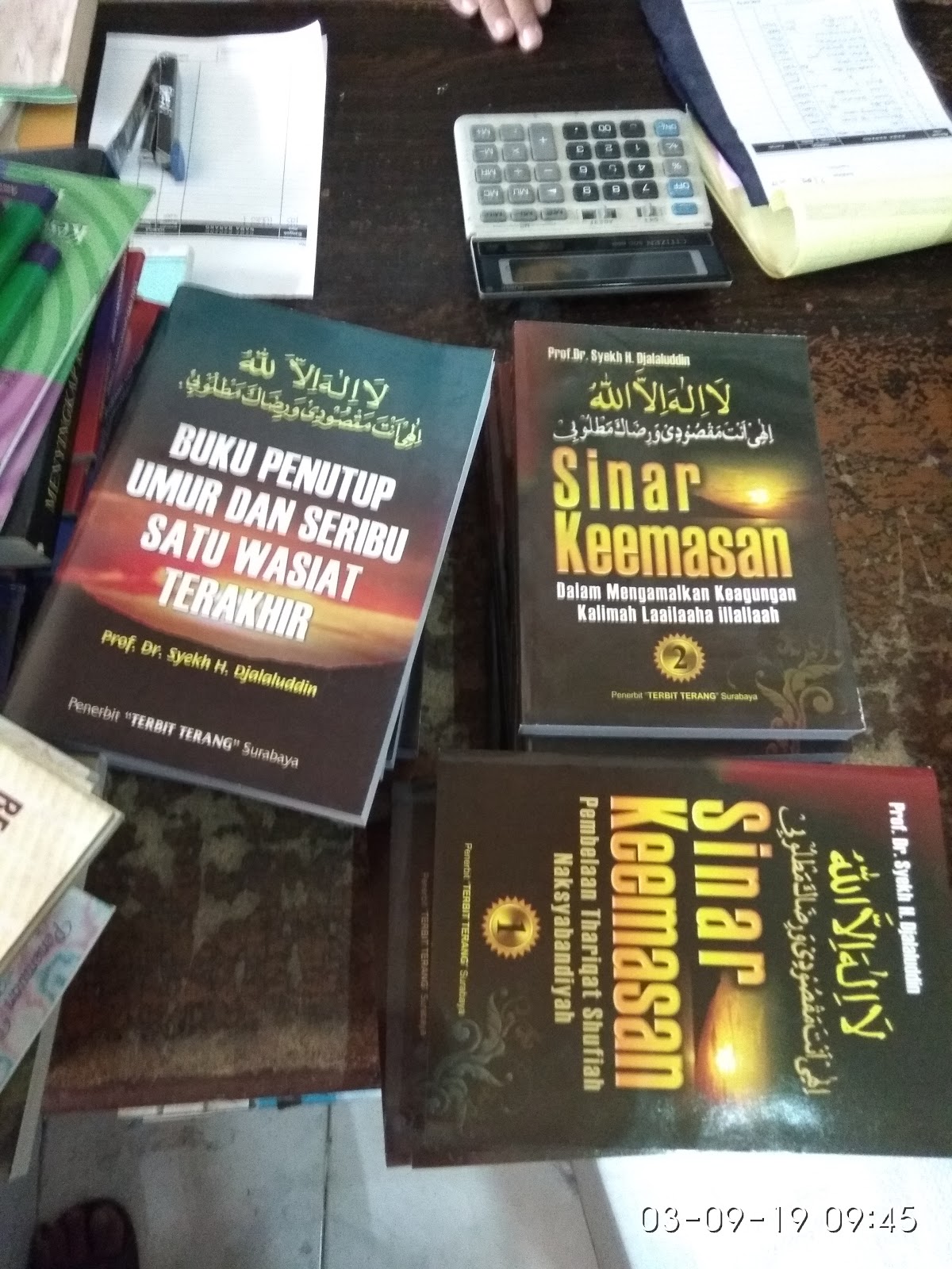 Detail Buku Sinar Keemasan Nomer 26