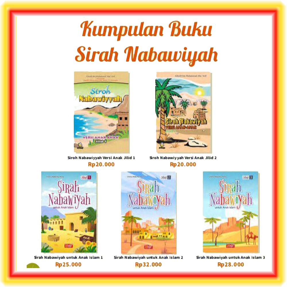 Detail Buku Sirah Nabawiyah Untuk Anak Nomer 18