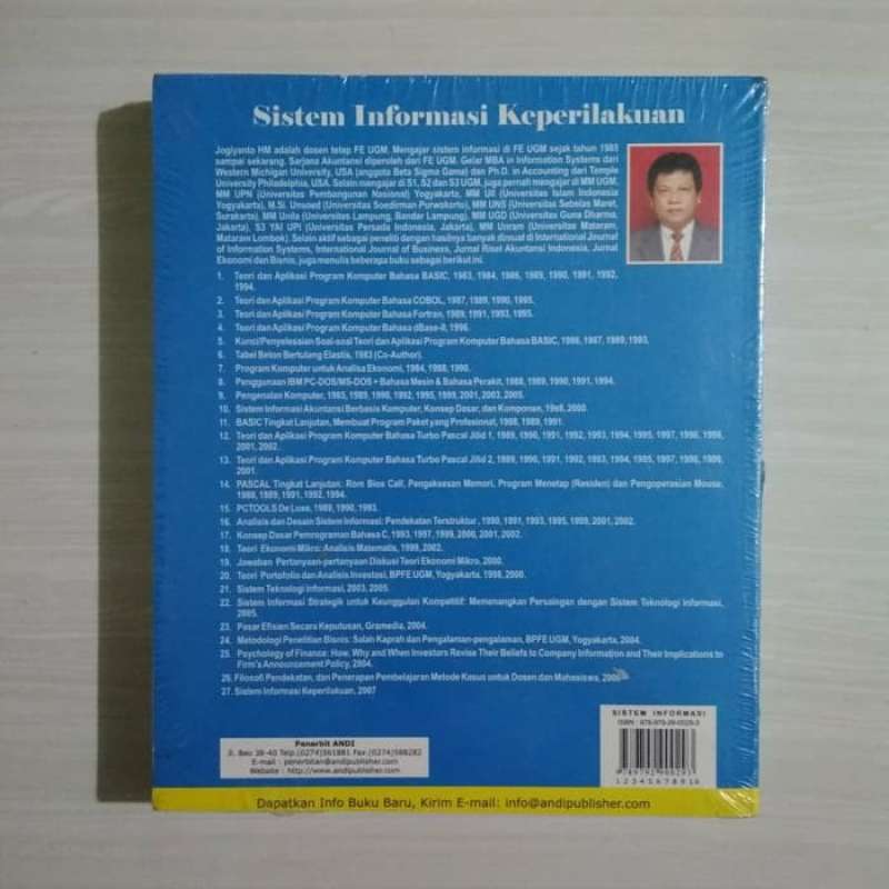 Detail Buku Sistem Informasi Keperilakuan Nomer 29