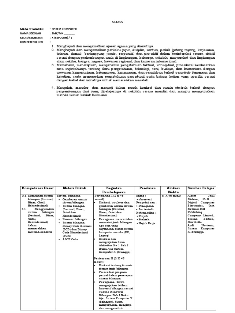 Detail Buku Sistem Komputer Erlangga Nomer 14