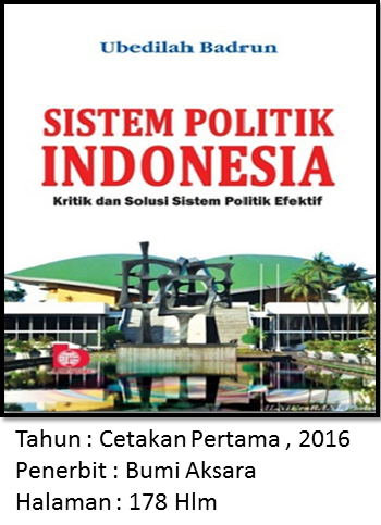 Detail Buku Sistem Politik Indonesia Nomer 16