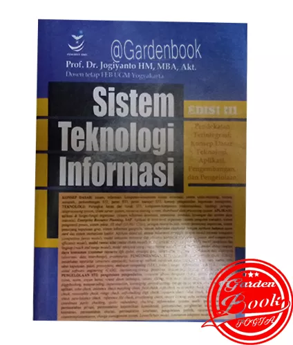 Detail Buku Sistem Teknologi Informasi Jogiyanto Nomer 25