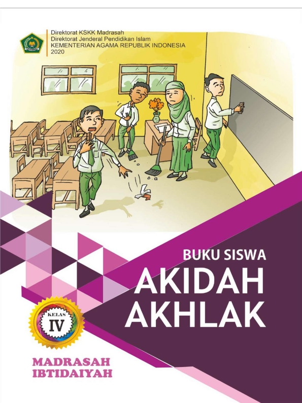 Detail Buku Siswa Akidah Akhlak Kelas 2 Mi Kurikulum 2013 Nomer 8