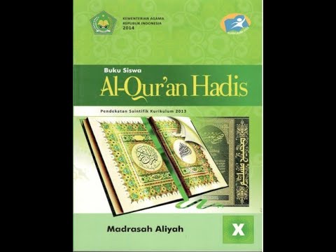 Detail Buku Siswa Al Quran Hadis Kelas 10 Nomer 43