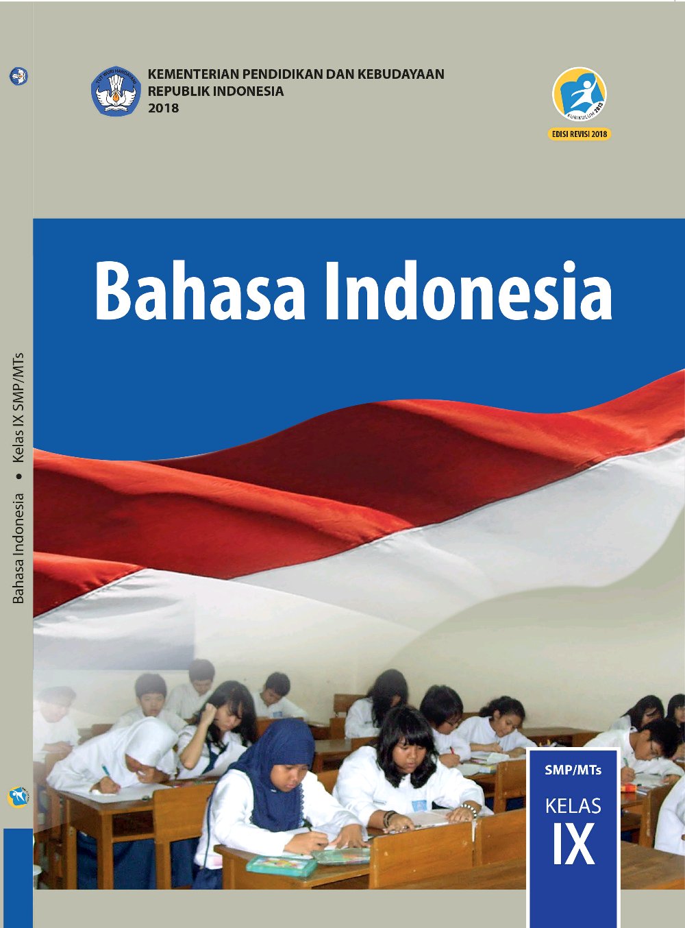 Buku Siswa Bahasa Indonesia Kelas 9 Revisi 2018 - KibrisPDR