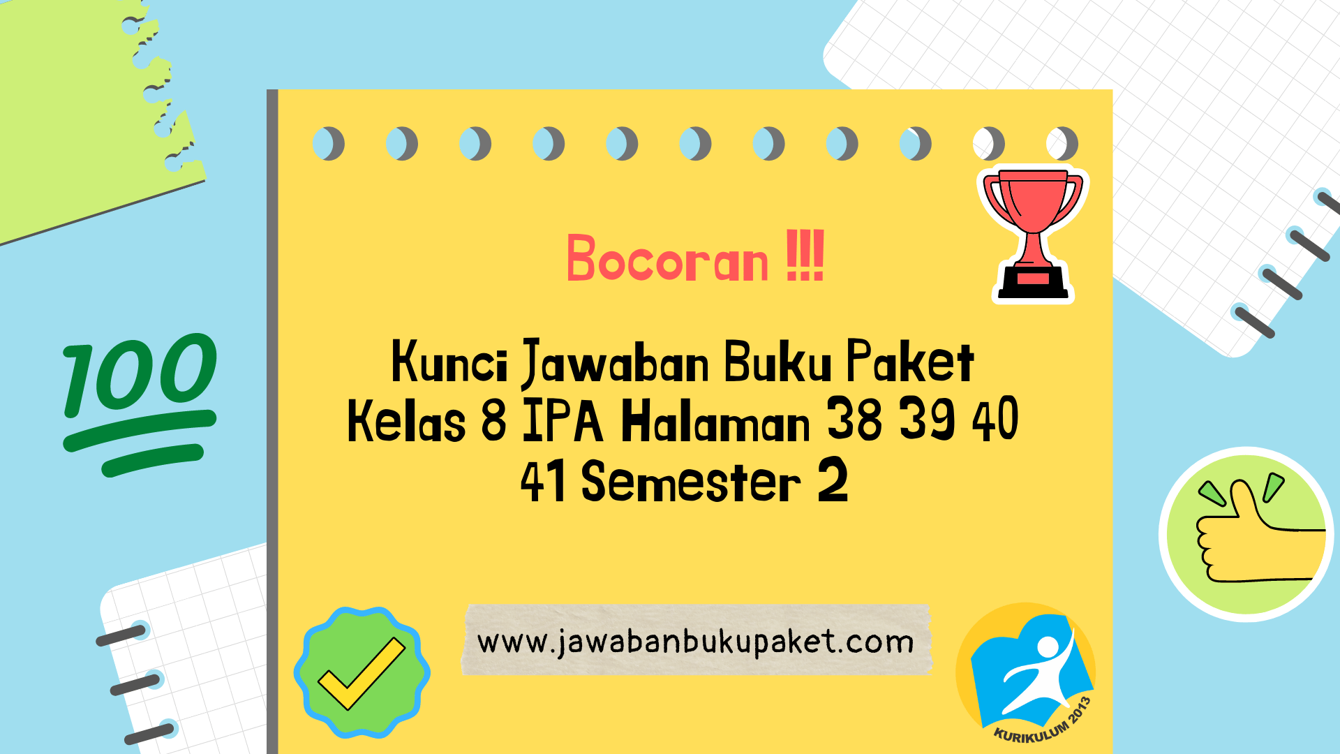 Detail Buku Siswa Ipa Kelas 8 Kurikulum 2013 Revisi 2018 Nomer 43