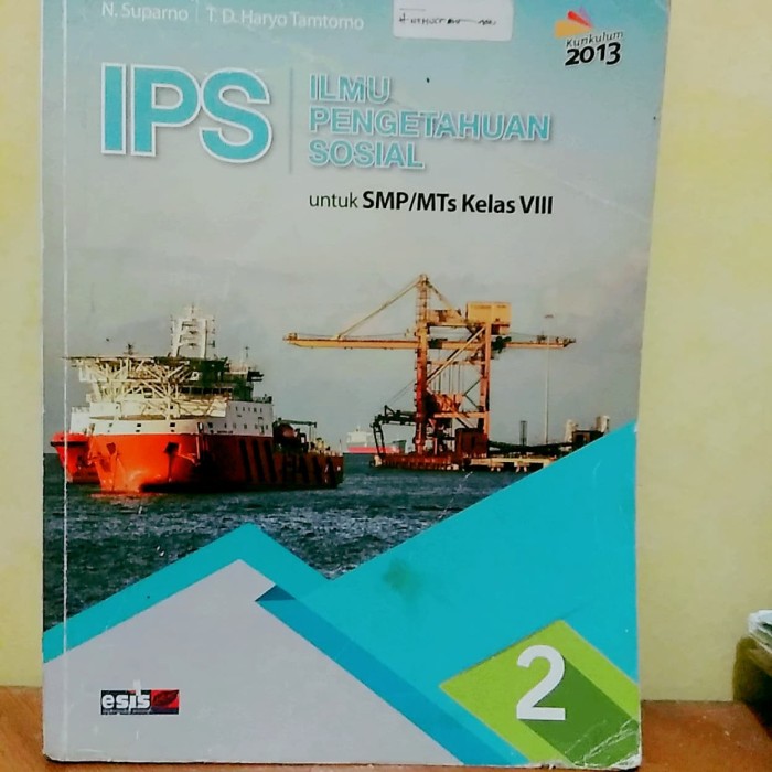 Detail Buku Siswa Ips Kelas 8 Kurikulum 2013 Edisi Revisi 2017 Nomer 46