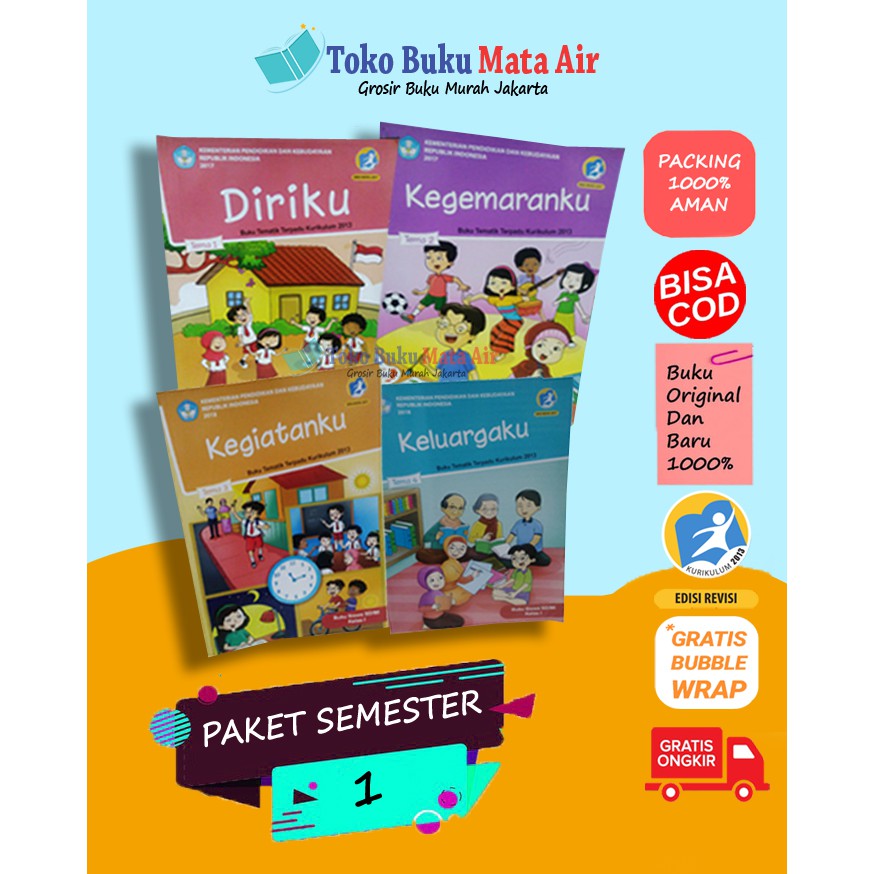 Detail Buku Siswa Kelas 1 Revisi 2018 Nomer 51