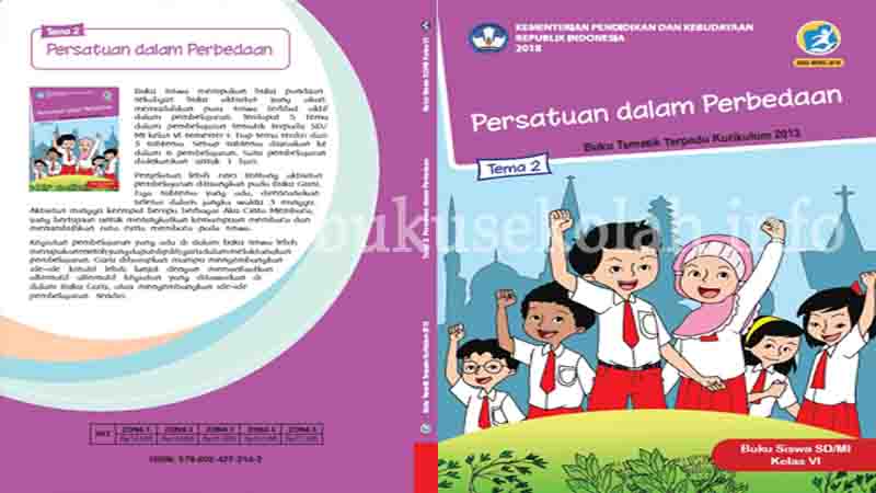 Detail Buku Siswa Kelas 1 Tema 2 Revisi 2018 Nomer 14