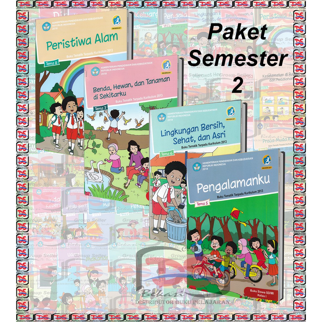 Detail Buku Siswa Kelas 1 Tema 2 Revisi 2018 Nomer 23