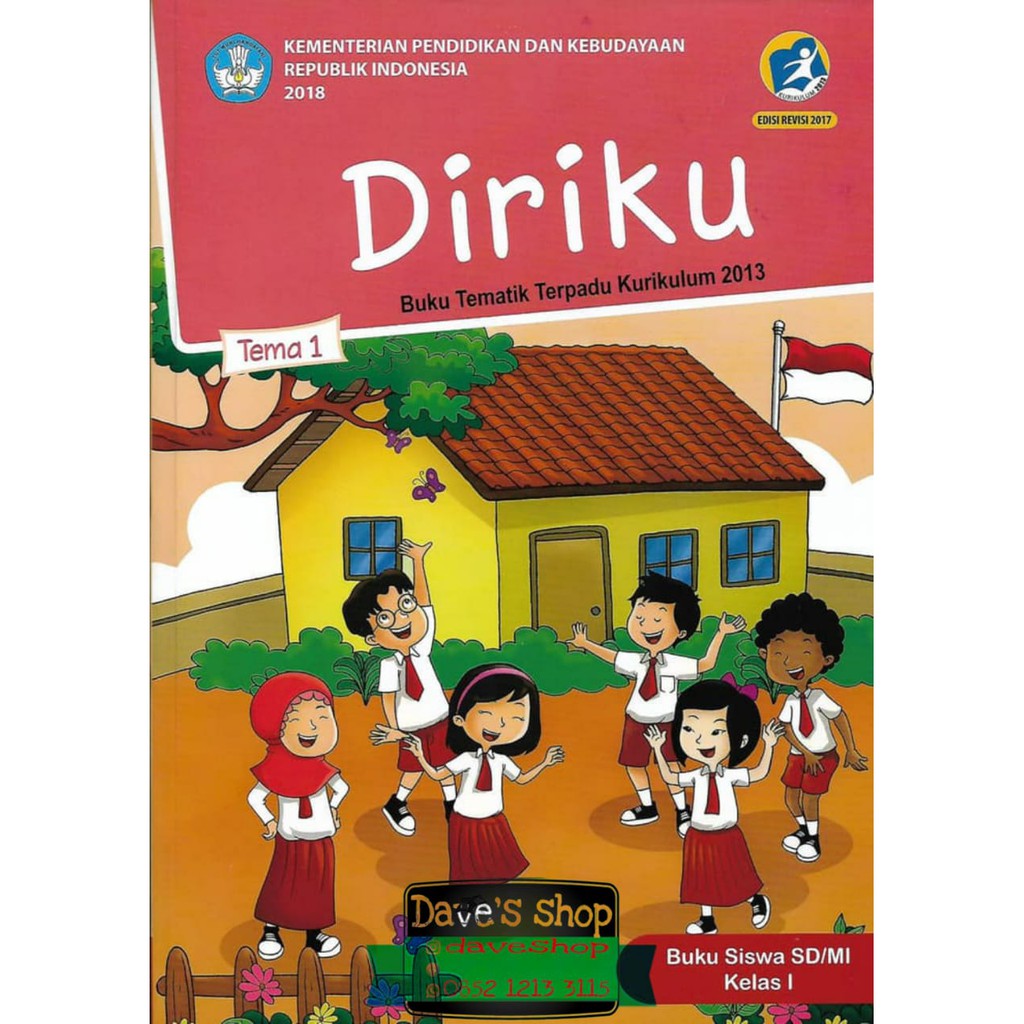 Detail Buku Siswa Kelas 1 Tema 2 Revisi 2018 Nomer 50