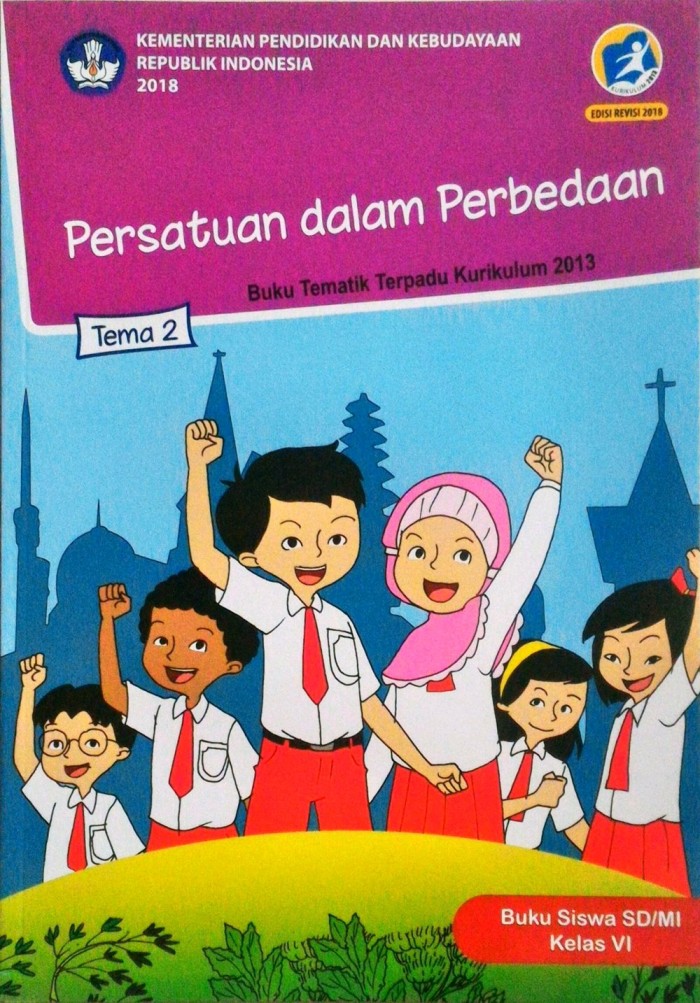 Detail Buku Siswa Kelas 1 Tema 2 Revisi 2018 Nomer 10