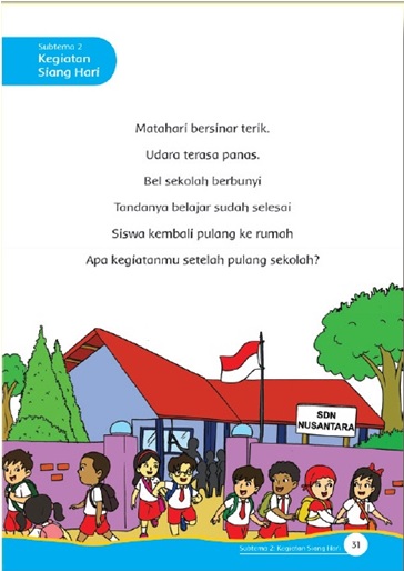 Detail Buku Siswa Kelas 1 Tema 3 Nomer 41