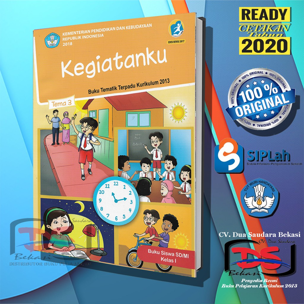 Detail Buku Siswa Kelas 1 Tema 3 Revisi 2018 Nomer 31