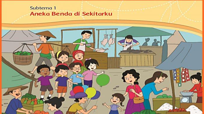 Detail Buku Siswa Kelas 1 Tema 3 Revisi 2018 Nomer 50