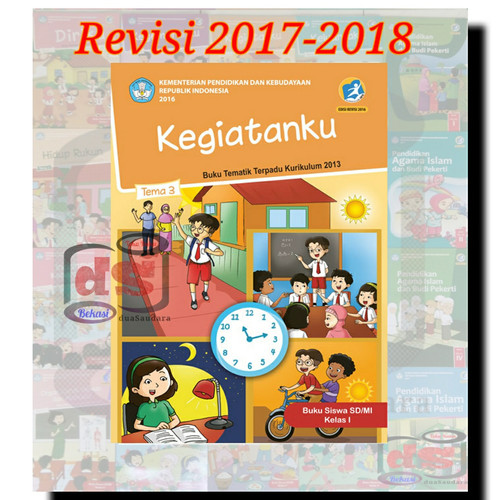 Detail Buku Siswa Kelas 1 Tema 3 Revisi 2018 Nomer 53