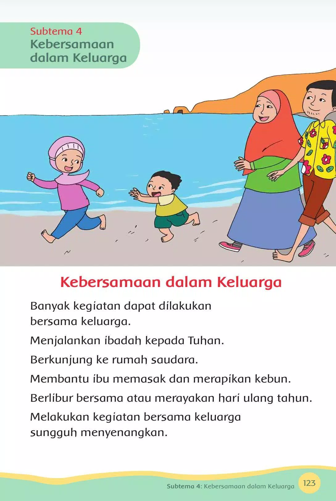 Detail Buku Siswa Kelas 1 Tema 4 Nomer 13