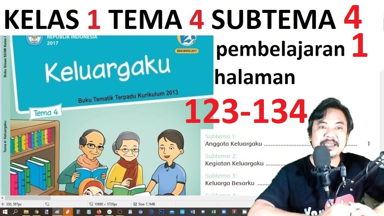 Detail Buku Siswa Kelas 1 Tema 4 Nomer 18