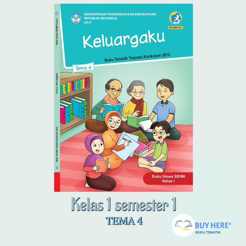 Detail Buku Siswa Kelas 1 Tema 4 Nomer 4