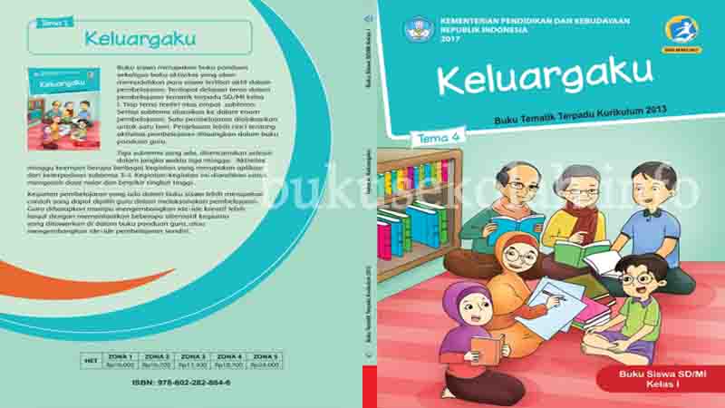 Detail Buku Siswa Kelas 1 Tema 4 Revisi 2017 Nomer 4