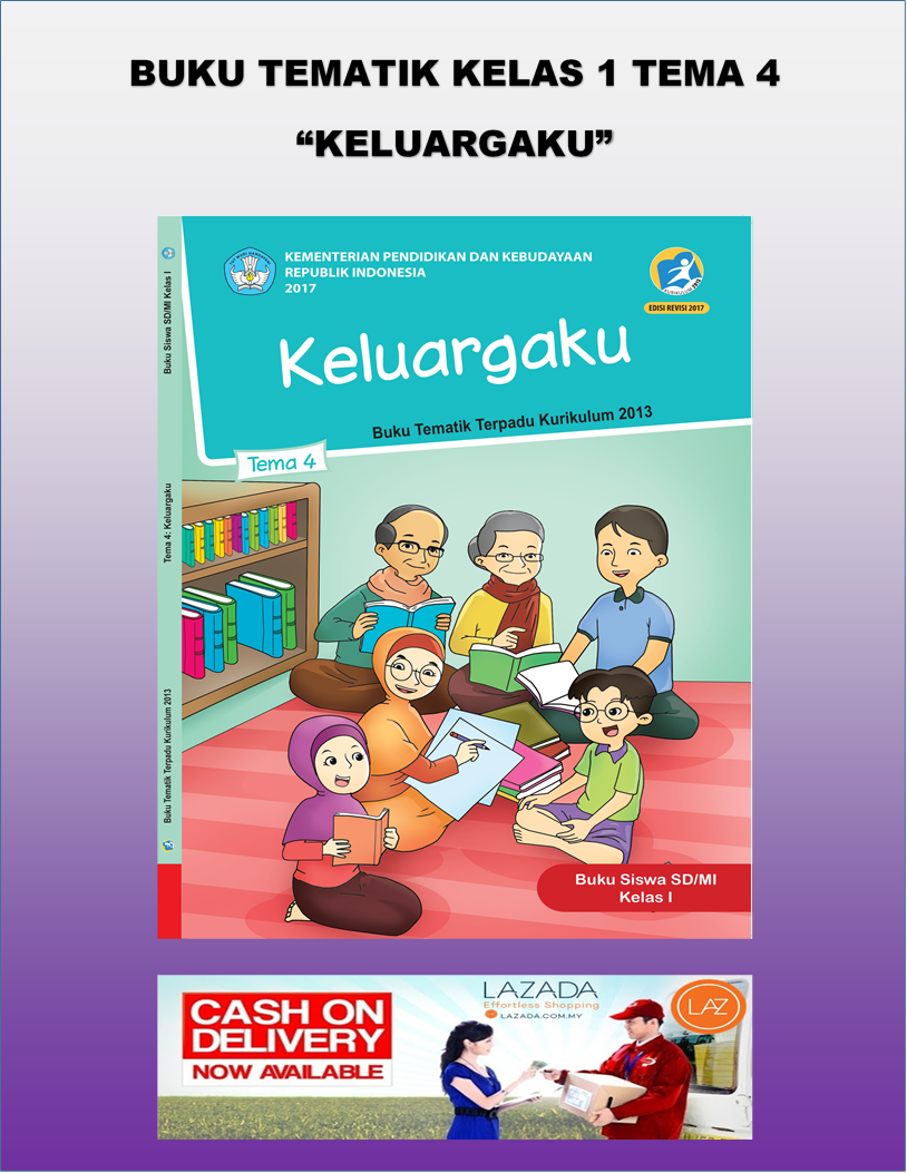 Detail Buku Siswa Kelas 1 Tema 4 Revisi 2017 Nomer 33