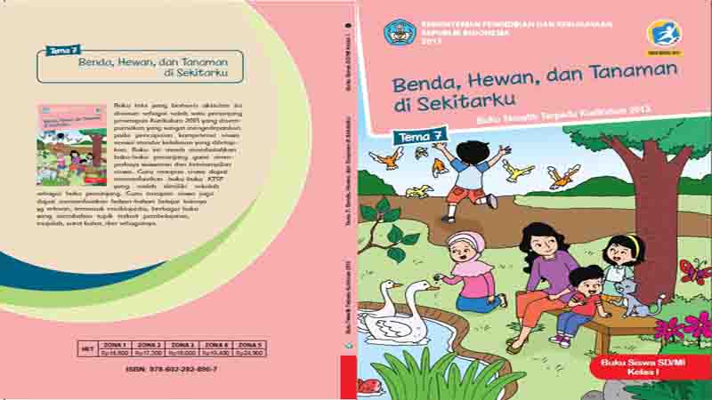 Detail Buku Siswa Kelas 1 Tema 4 Revisi 2017 Nomer 34