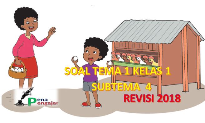 Detail Buku Siswa Kelas 1 Tema 4 Revisi 2017 Nomer 38