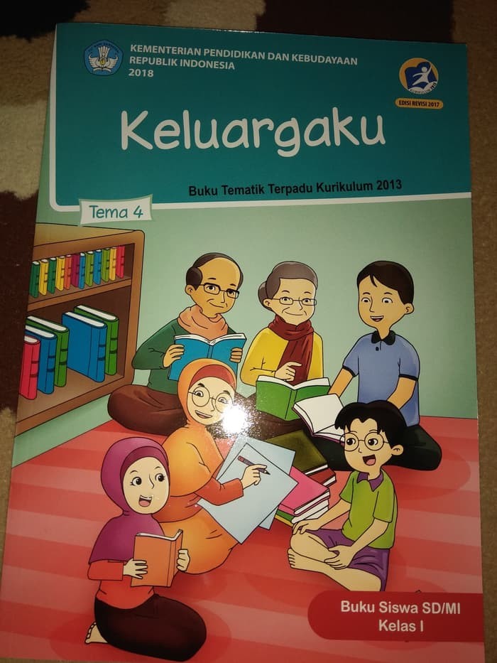 Detail Buku Siswa Kelas 1 Tema 4 Revisi 2017 Nomer 7