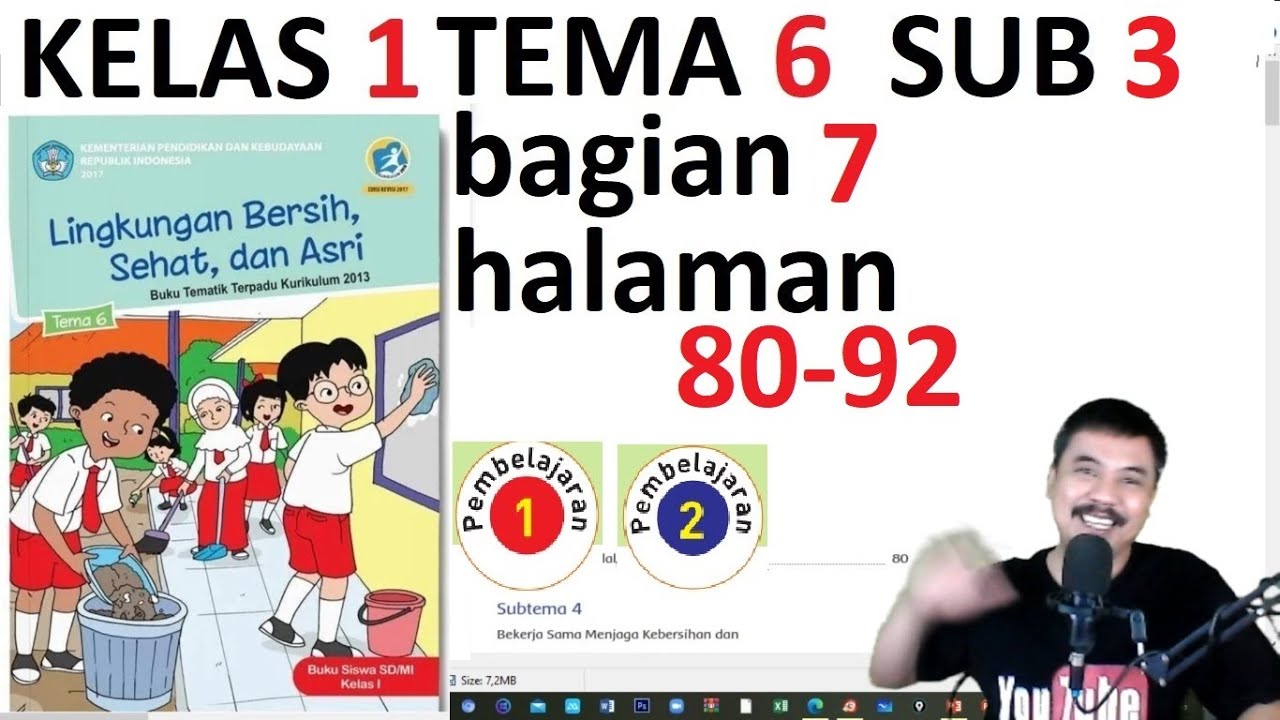 Detail Buku Siswa Kelas 1 Tema 6 Nomer 18