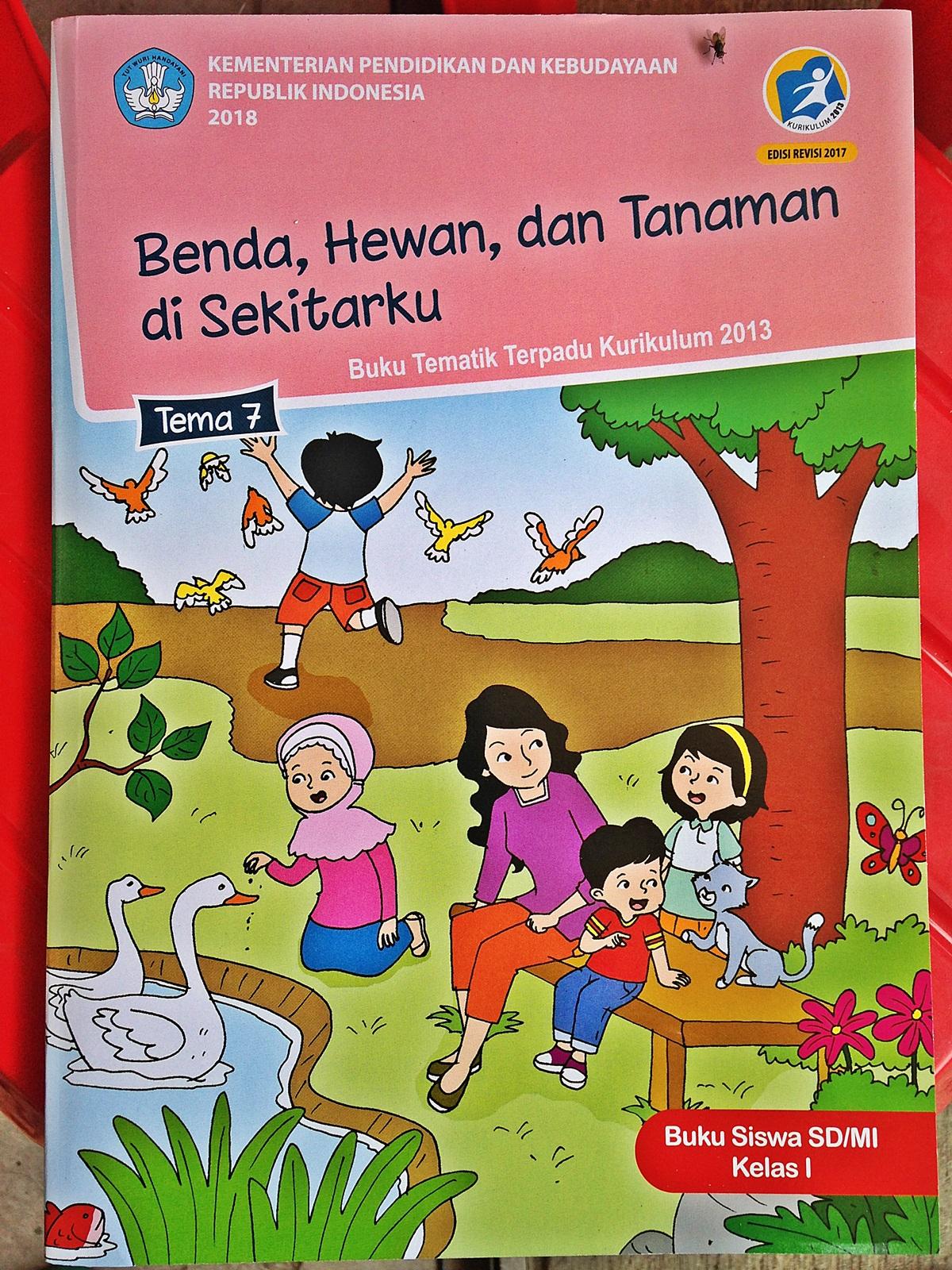 Detail Buku Siswa Kelas 1 Tema 7 Revisi 2017 Nomer 8