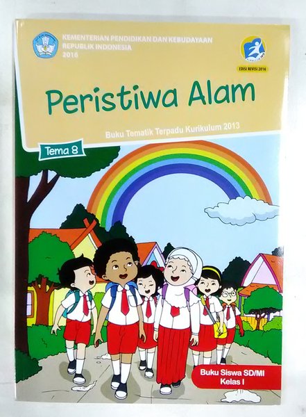 Detail Buku Siswa Kelas 1 Tema 8 Peristiwa Alam Revisi 2016 Nomer 16