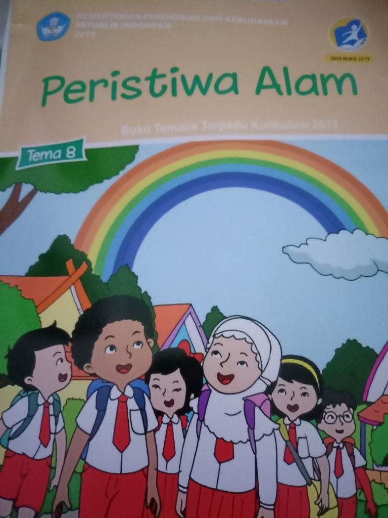 Detail Buku Siswa Kelas 1 Tema 8 Peristiwa Alam Revisi 2016 Nomer 22