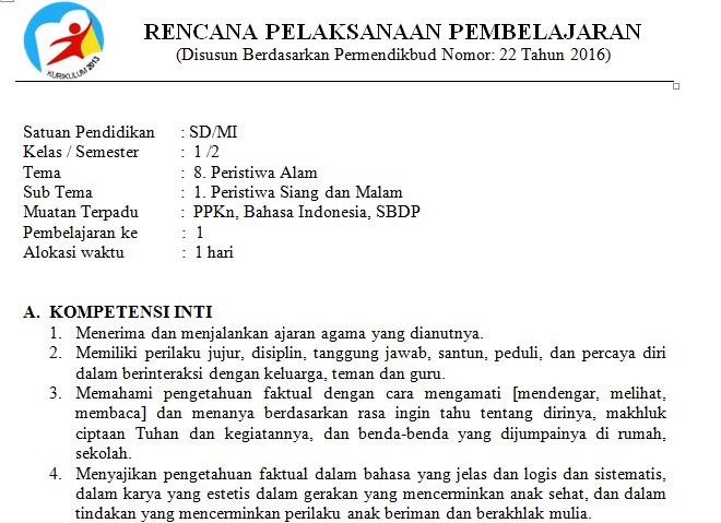 Detail Buku Siswa Kelas 1 Tema 8 Peristiwa Alam Revisi 2016 Nomer 35