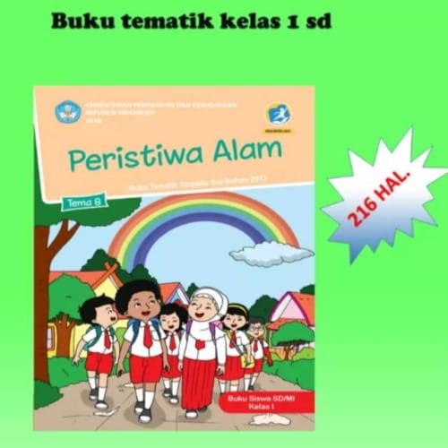 Detail Buku Siswa Kelas 1 Tema 8 Revisi 2017 Nomer 37