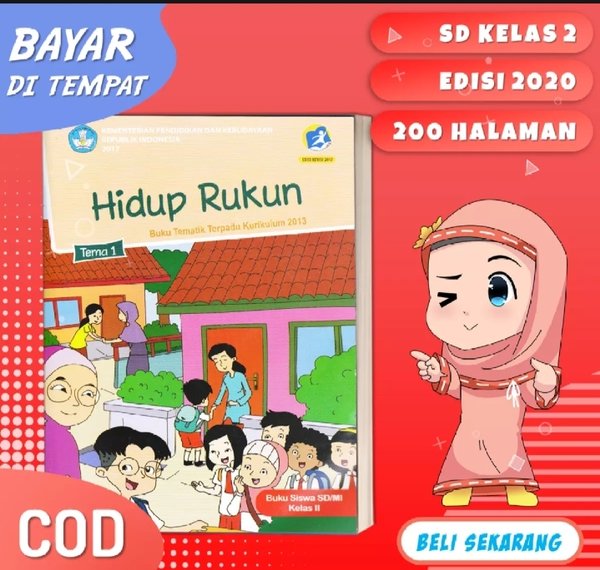 Detail Buku Siswa Kelas 2 Hidup Rukun Nomer 52