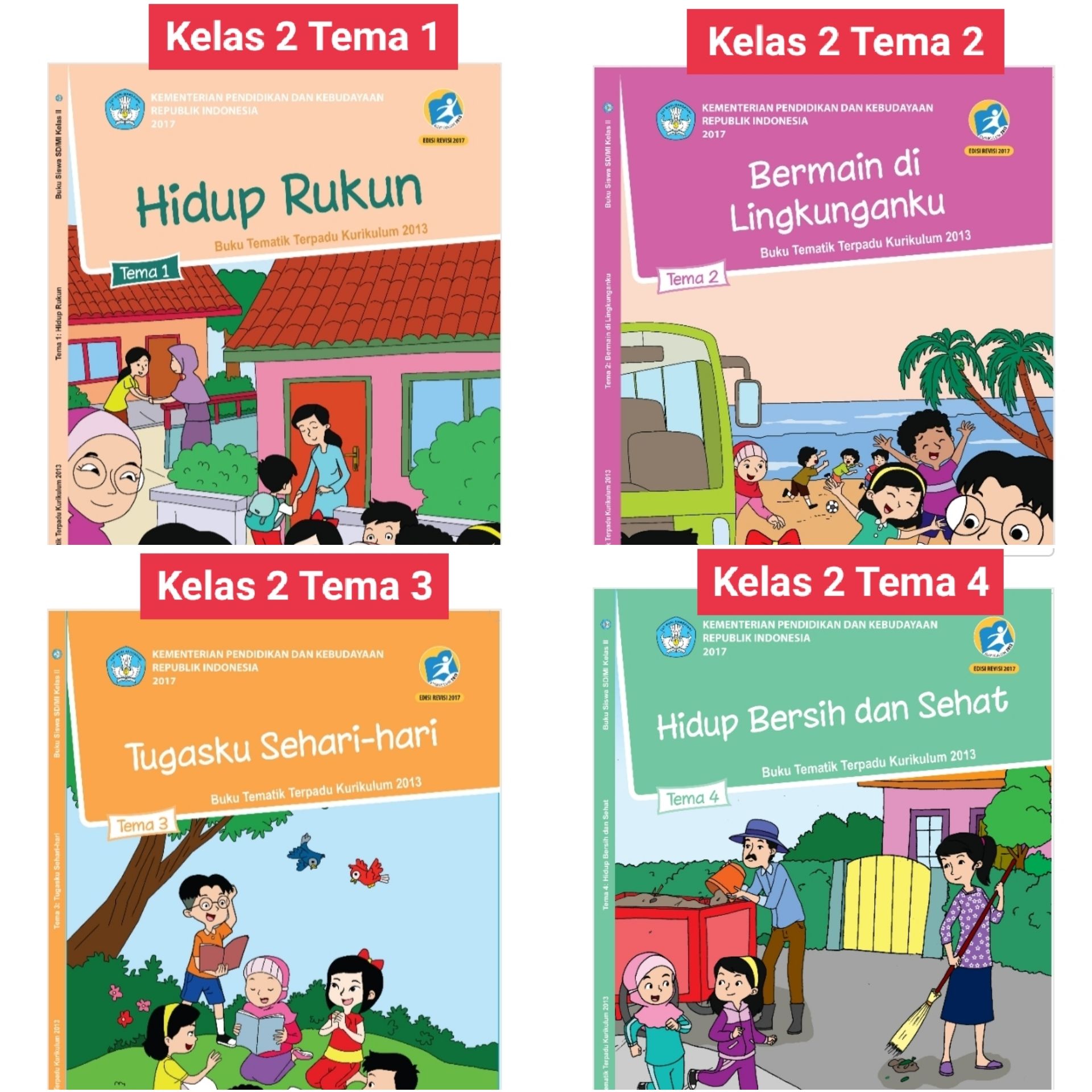 Detail Buku Siswa Kelas 2 Tema 1 Nomer 17