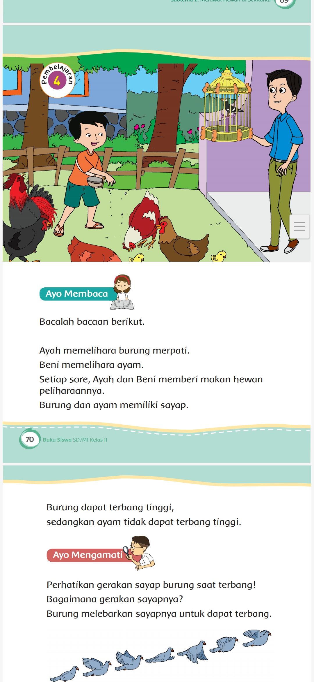 Detail Buku Siswa Kelas 2 Tema 6 Nomer 34