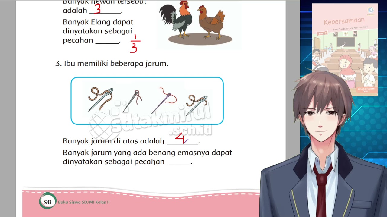 Detail Buku Siswa Kelas 2 Tema 7 Nomer 25