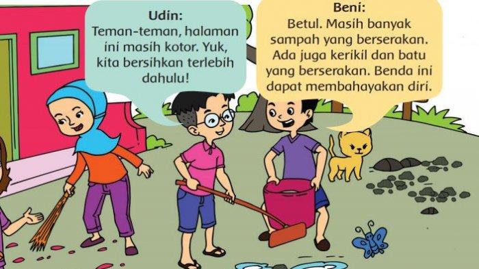 Detail Buku Siswa Kelas 2 Tema 8 Keselamatan Dirumah Dan Perjalanan Nomer 47